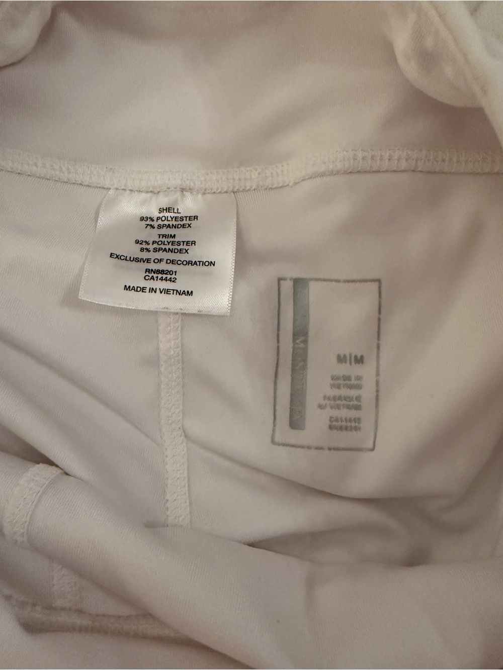 Mondetta White Ruffle Mini Skort - Picture 5 of 5